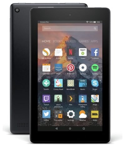 Amazon Fire 7 Alexa 7 Inch 16GB Tablet - Black.